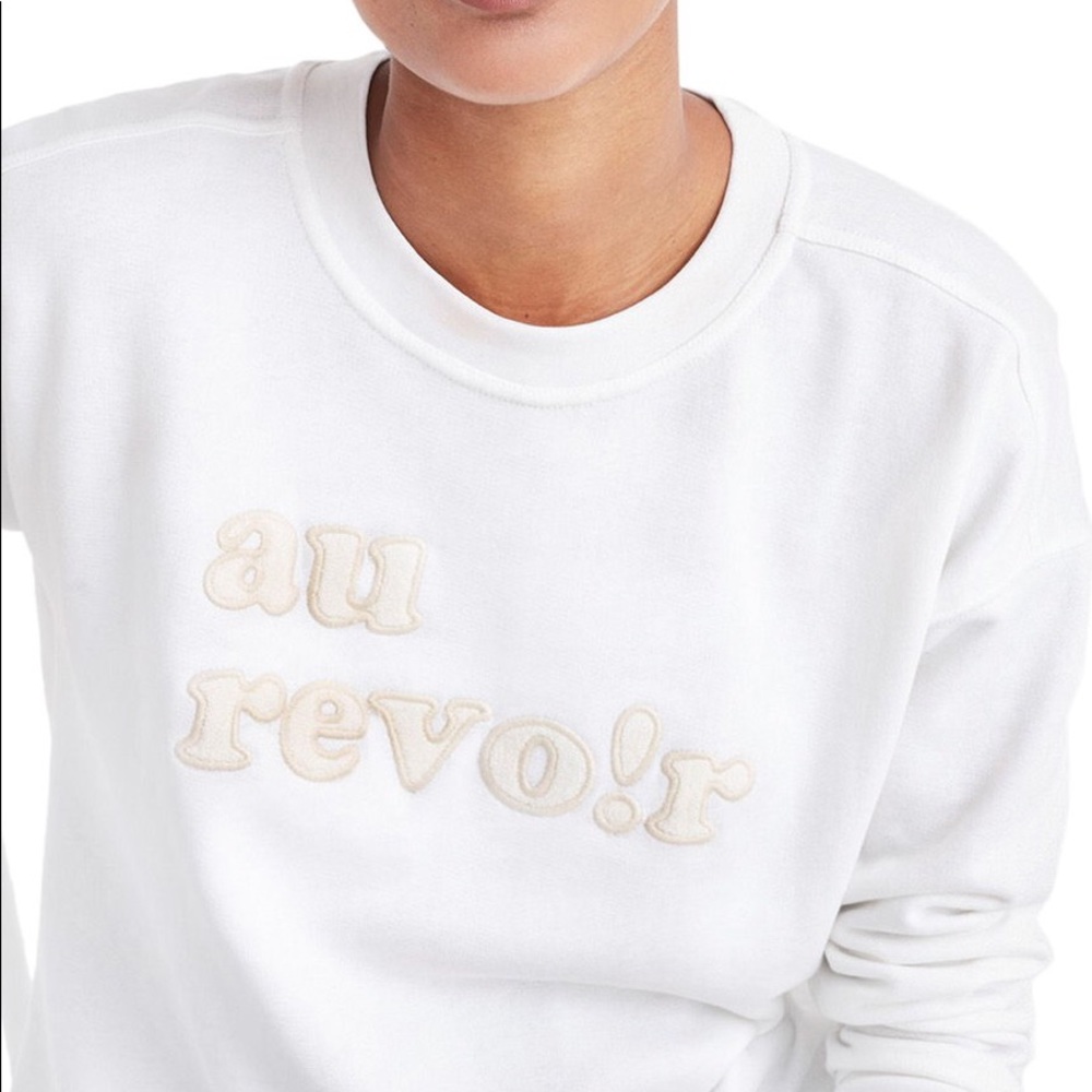 Madewell Au Revoir sweatshirt